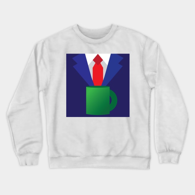 Sip the Coffee Crewneck Sweatshirt by DankSpaghetti